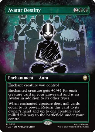 Avatar Destiny (Borderless) (TLA-333) [Avatar: The Last Airbender]