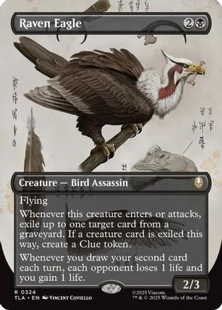 Raven Eagle (Borderless) (TLA-324) [Avatar: The Last Airbender] Foil