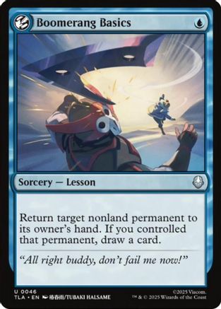 Boomerang Basics (TLA-046) [Avatar: The Last Airbender] Foil