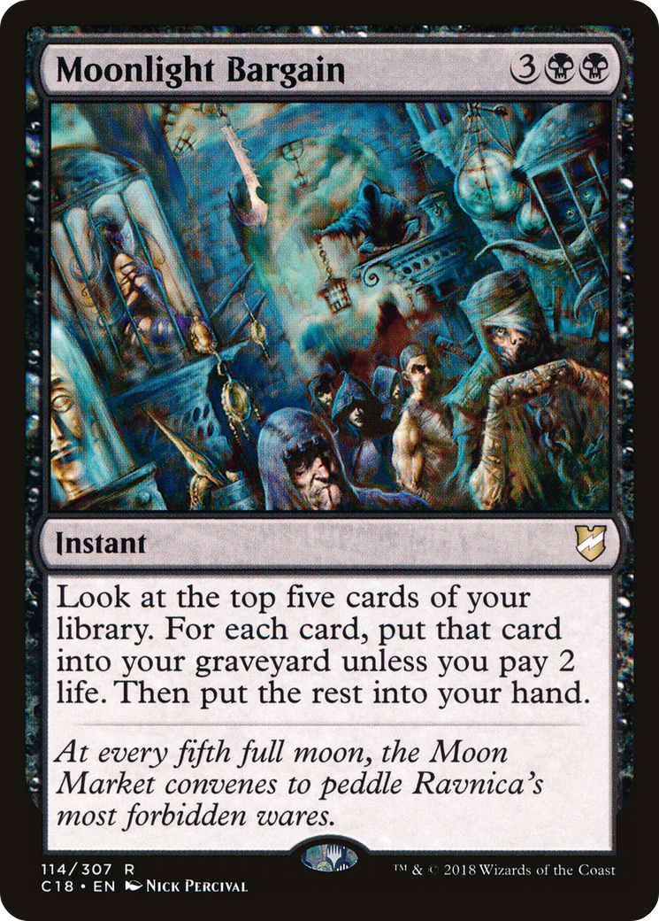 Moonlight Bargain (C18-114) [Commander 2018]