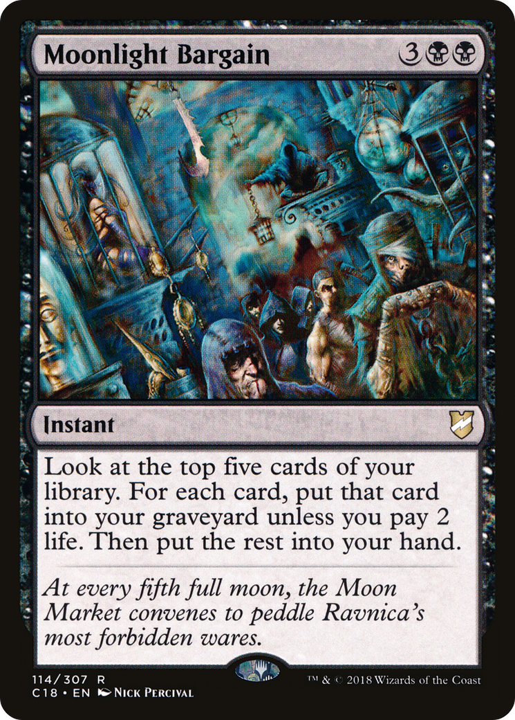 Moonlight Bargain (C18-114) [Commander 2018]