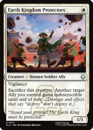 Earth Kingdom Protectors (TLA-017) [Avatar: The Last Airbender] Foil