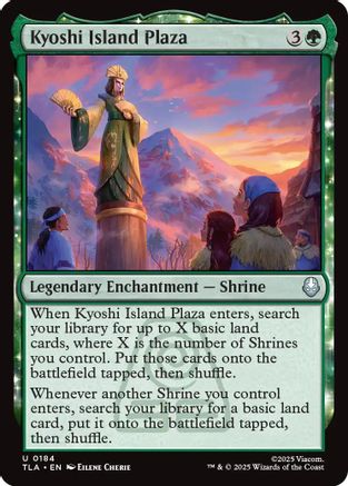 Kyoshi Island Plaza (TLA-184) [Avatar: The Last Airbender] Foil