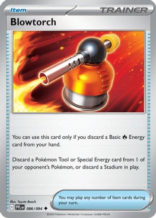 Blowtorch - 086/094 86 - [ME02 Phantasmal Flames] Reverse Holofoil