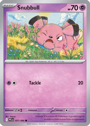 Snubbull 37 - [ME02 Phantasmal Flames]