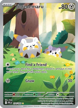 Togedemaru - 104/094 104 - [ME02 Phantasmal Flames] Holofoil