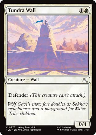Tundra Wall (TLE-275) [Avatar: The Last Airbender: Eternal-Legal]