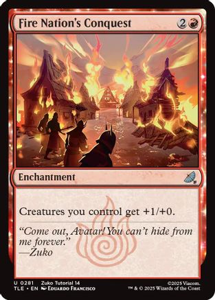 Fire Nation's Conquest (0281) (TLE-281) [Avatar: The Last Airbender: Eternal-Legal]