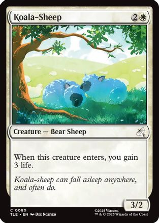 Koala-Sheep (TLE-080) [Avatar: The Last Airbender: Eternal-Legal] Foil
