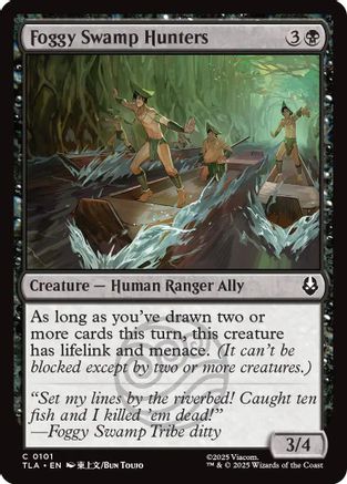 Foggy Swamp Hunters (TLA-101) [Avatar: The Last Airbender]