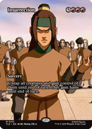 Insurrection (Borderless) (TLE-031) [Avatar: The Last Airbender: Eternal-Legal] Foil