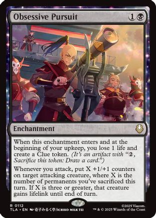 Obsessive Pursuit (TLA-112) [Avatar: The Last Airbender] Foil