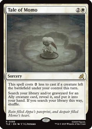 Tale of Momo (TLE-086) [Avatar: The Last Airbender: Eternal-Legal] Foil