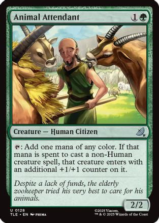Animal Attendant (TLE-128) [Avatar: The Last Airbender: Eternal-Legal] Foil