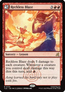 Reckless Blaze (TLE-124) [Avatar: The Last Airbender: Eternal-Legal]