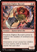 Freedom Fighter Recruit (TLE-118) [Avatar: The Last Airbender: Eternal-Legal] Foil