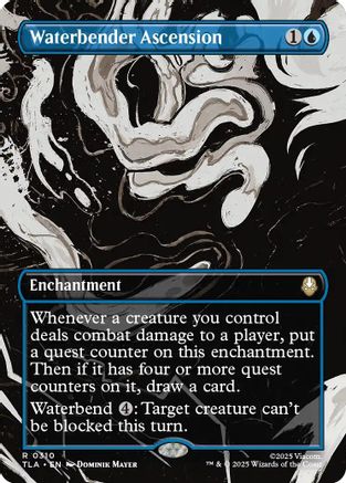 Waterbender Ascension (Borderless) (TLA-310) [Avatar: The Last Airbender]