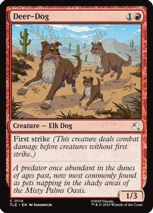 Deer-Dog (TLE-114) [Avatar: The Last Airbender: Eternal-Legal] Foil