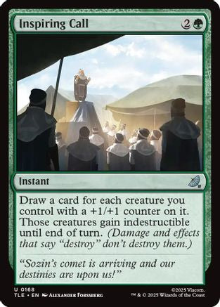 Inspiring Call (TLE-168) [Avatar: The Last Airbender: Eternal-Legal] Foil