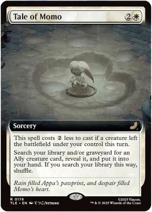 Tale of Momo (Extended Art) (TLE-176) [Avatar: The Last Airbender: Eternal-Legal] Foil