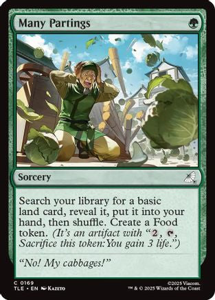 Many Partings (TLE-169) [Avatar: The Last Airbender: Eternal-Legal] Foil