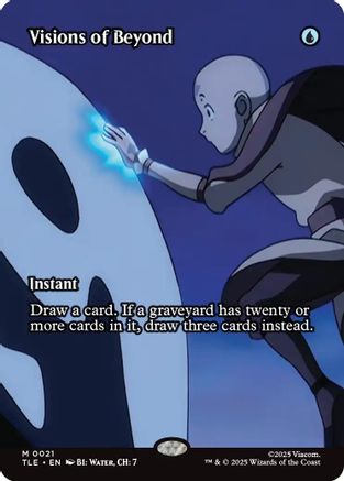 Visions of Beyond (Borderless) (TLE-021) [Avatar: The Last Airbender: Eternal-Legal]
