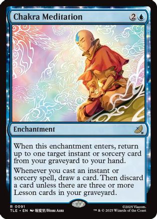Chakra Meditation (TLE-091) [Avatar: The Last Airbender: Eternal-Legal] Foil