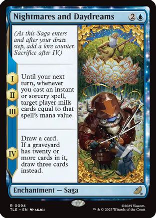 Nightmares and Daydreams (TLE-094) [Avatar: The Last Airbender: Eternal-Legal] Foil