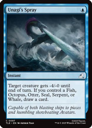 Unagi's Spray (TLE-097) [Avatar: The Last Airbender: Eternal-Legal]