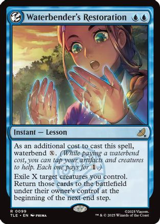 Waterbender's Restoration (TLE-099) [Avatar: The Last Airbender: Eternal-Legal]