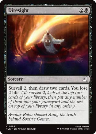 Diresight (TLE-162) [Avatar: The Last Airbender: Eternal-Legal] Foil