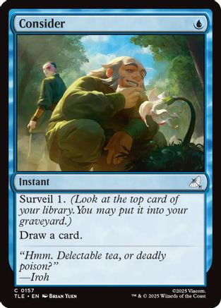 Consider (TLE-157) [Avatar: The Last Airbender: Eternal-Legal] Foil