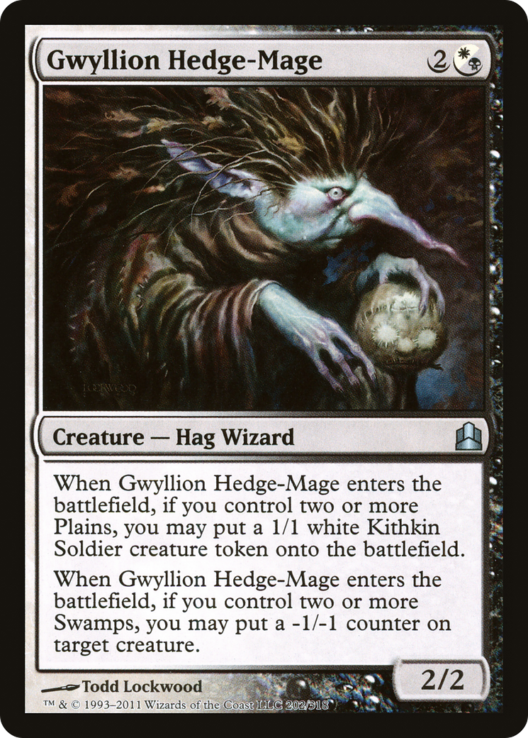 Gwyllion Hedge-Mage (CMD-202) [Commander 2011]