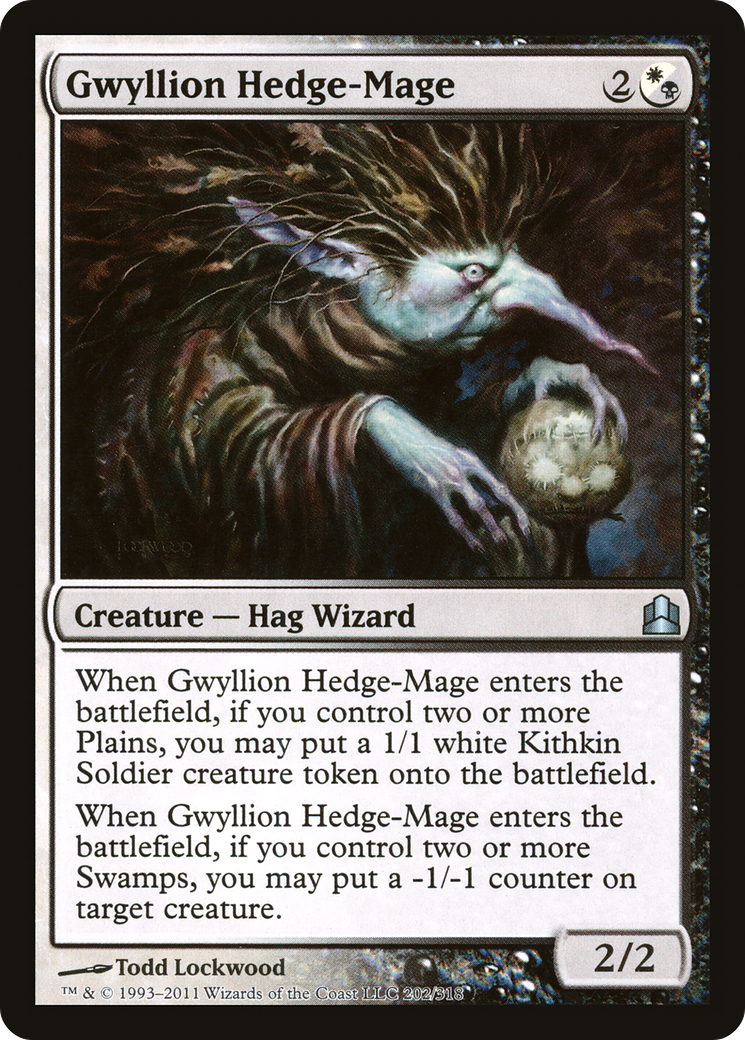Gwyllion Hedge-Mage (CMD-202) [Commander 2011]