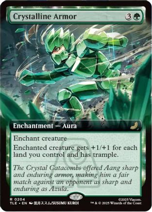 Crystalline Armor (Extended Art) (TLE-204) [Avatar: The Last Airbender: Eternal-Legal]