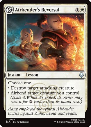 Airbender's Reversal (TLA-007) [Avatar: The Last Airbender]
