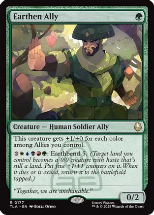 Earthen Ally (TLA-177) [Avatar: The Last Airbender]