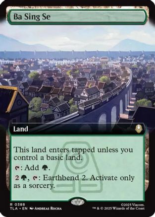 Ba Sing Se (Extended Art) (TLA-388) [Avatar: The Last Airbender] Foil