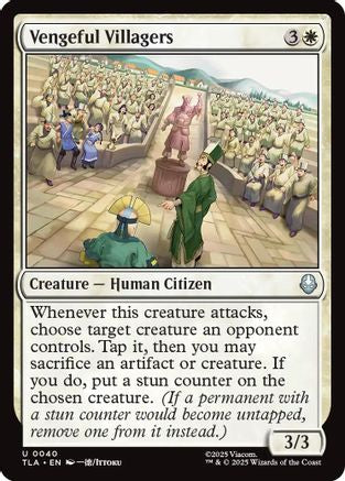 Vengeful Villagers (TLA-040) [Avatar: The Last Airbender]