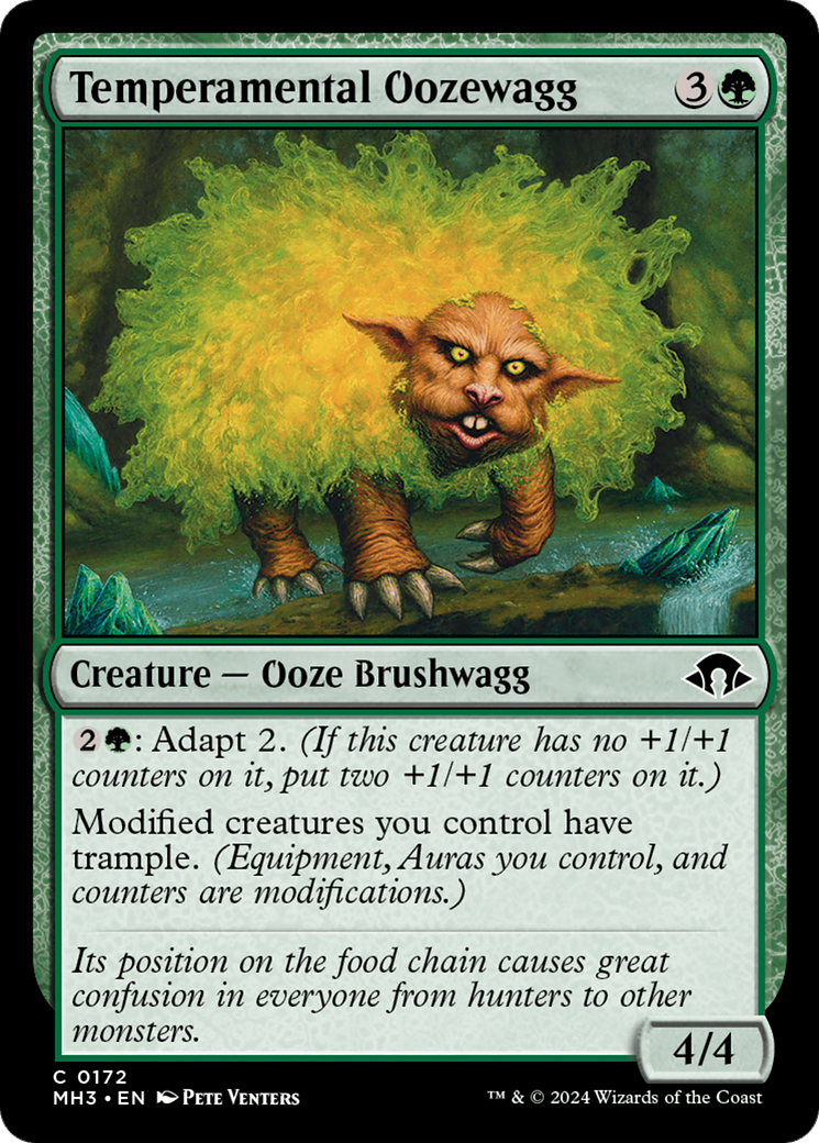 Temperamental Oozewagg (MH3-172) [Modern Horizons 3] Foil