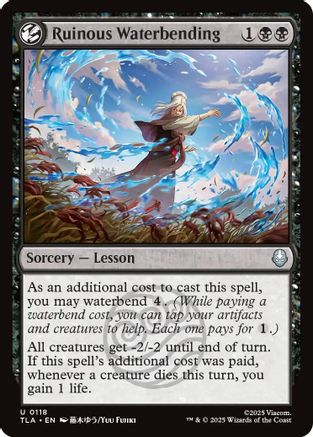 Ruinous Waterbending (TLA-118) [Avatar: The Last Airbender]