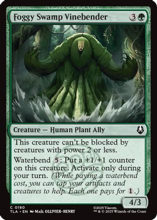 Foggy Swamp Vinebender (TLA-180) [Avatar: The Last Airbender] Foil