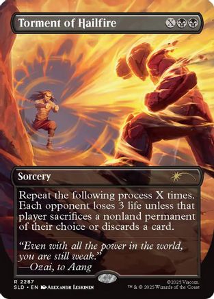 Torment of Hailfire (2287) (SLD-2287) [Secret Lair Drop Series]