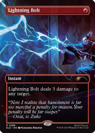 Lightning Bolt (2289) (SLD-2289) [Secret Lair Drop Series]