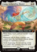 Aang, Airbending Master (Extended Art) (TLE-171) [Avatar: The Last Airbender: Eternal-Legal] Foil