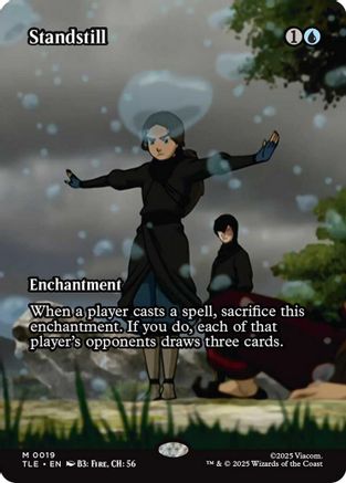 Standstill (Borderless) (TLE-019) [Avatar: The Last Airbender: Eternal-Legal] Foil