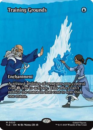 Training Grounds (Borderless) (TLE-020) [Avatar: The Last Airbender: Eternal-Legal]