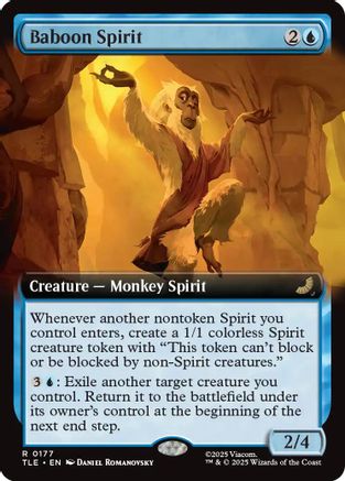 Baboon Spirit (Extended Art) (TLE-177) [Avatar: The Last Airbender: Eternal-Legal]
