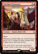 Wartime Protestors (TLA-160) [Avatar: The Last Airbender] Foil