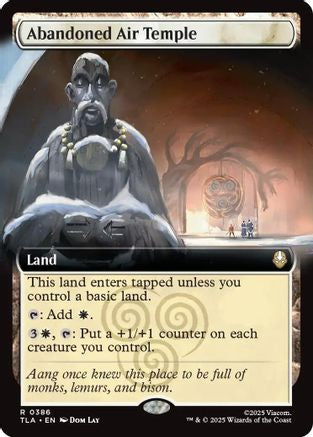 Abandoned Air Temple (Extended Art) (TLA-386) [Avatar: The Last Airbender] Foil